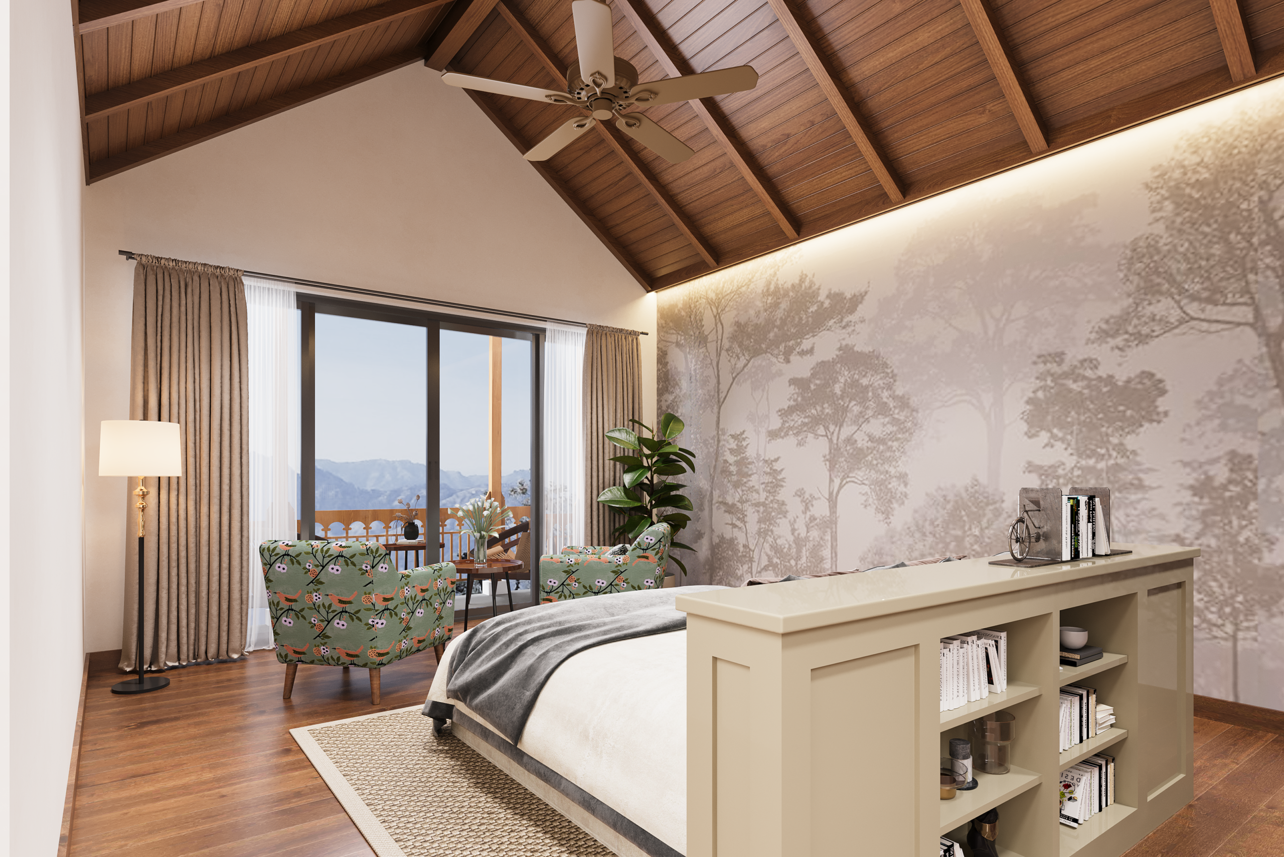 2nd floor room